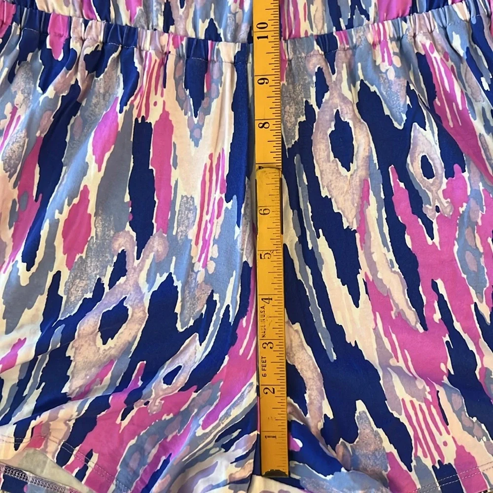 LILY PULITZER Ruffle Cold Shoulder Romper - Picture 9 of 12